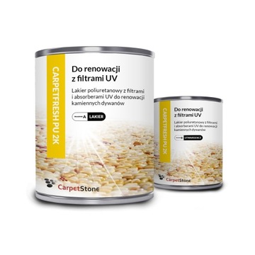 CarpetFresh 2K lakier do rewitalizacji Kamiennych Dywanów POŁYSK 1,25kg