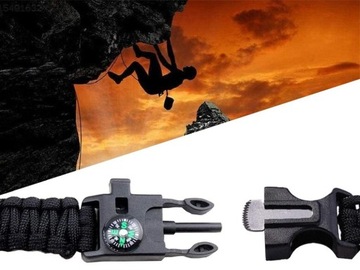 Нарукавная повязка 5-в-1, компас, зажигалка, веревка, нож, выживание