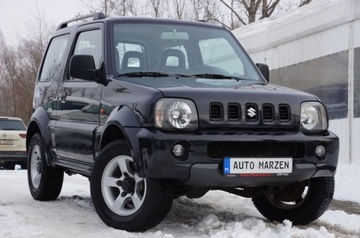 Suzuki Jimny III Standard 1.3 VVT 85KM 2005 Suzuki Jimny 1.3 Benzyna 85 KM, 4x4, Klima, Hak, Maly przebieg, Zarejestro