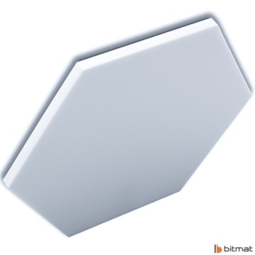 HEXAGON белая настенная звукоизоляционная панель для потолка, эхо, реверберация, гладкая