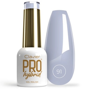 Lakier Hybrydowy Do Paznokci ProHybrid Gold Clavier 8 ML - Nr. 91