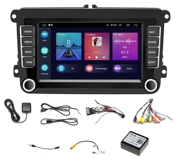 РАДИО GPS ANDROID VW AMAROK EOS T5 T6 CADDY 2/64 ГБ CARPLAY WIFI USB