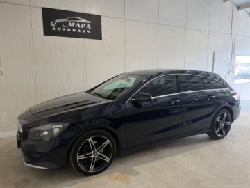 Mercedes CLA C117 Shooting Brake Facelifting 1.5 180 d 109KM 2016 Mercedes-Benz CLA Shooting Brake X117 Bezwypadkowy Serwisowany Automat 1.5