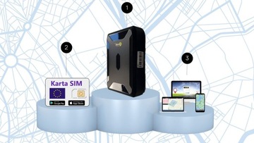 GPS LOCALIZER Аккумулятор 10 000 мАч Магнитный сервер для прослушивания телефонных разговоров PL Без подписки