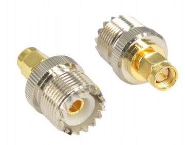 Adapter przejście wtyk SMA gniazdo UHF UC1 (1731)