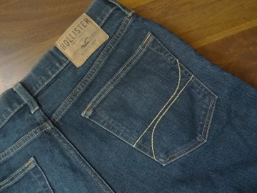 JEANSY ABERCROMBIE & FITCH SKINNY MAŁO UŻYTKOWANE r.W33/32 OKAZJA BDB