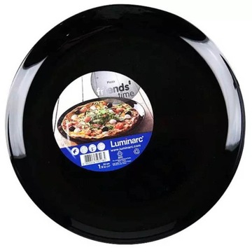 Тарелка для пиццы 32 см черная FRIEND'S LUMINARC