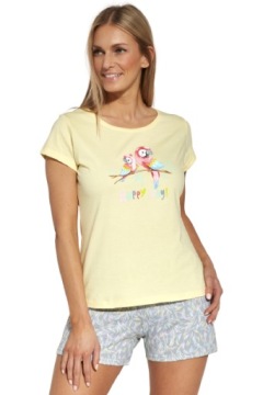 Piżama damska 628/244 Parrots Cornette L papugi