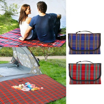 Пляжное одеяло для пикника, водонепроницаемый туристический коврик для кемпинга, спальный коврик, большой