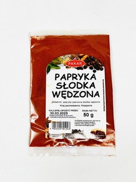 Papryka słodka wędzona Pakar 50g