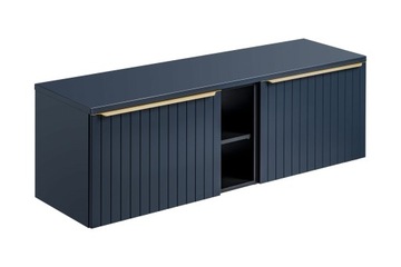 SZAFKA ŁAZIENKOWA Z BLATEM 180 CM SANTA FE BLUE