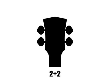 Басовые тюнеры GOTOH GB707 (CR, 2+2)