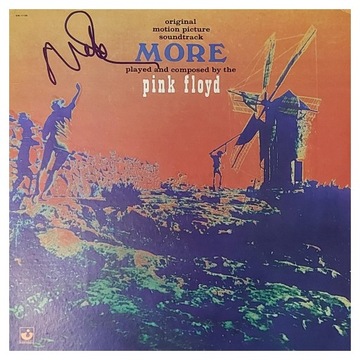 PINK FLOYD More LP winyl oryginalny AUTOGRAF