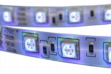 Taśma LED RGB 60 led/m 5050 IP20 rolka 5m