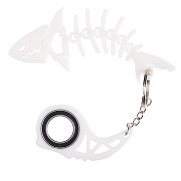 KEYSPINNER KEYRAMBIT KEYFLIPPER + REKINEK BIAŁY ZESTAW FLEXI HIT TIKTOK