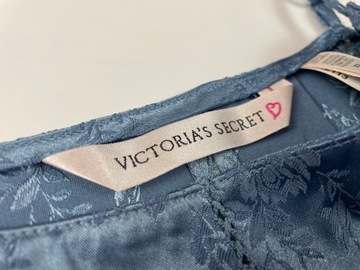 Koszulka nocna Victoria's Secret niebieska r. XS