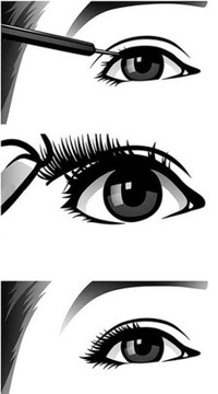 НАКЛАДНЫЕ МАГНИТНЫЕ РЕСНИЦЫ 10 ШТ + ПИНЦЕТ + ПОДВОДКА ДЛЯ ГЛАЗ