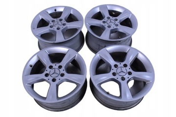 4× DISK HLINÍK MERCEDES-BENZ OE TŘÍDA C A203 7.0" X 16" 5X112 ET 31
