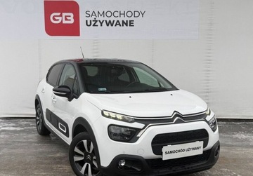 Citroen C3 III Hatchback Facelifting 1.2 PureTech 83KM 2021 Citroen C3 1.2 PureTech 83KM MT5 Shine Salon PL ASO I-wszy wlasciciel, zdjęcie 3