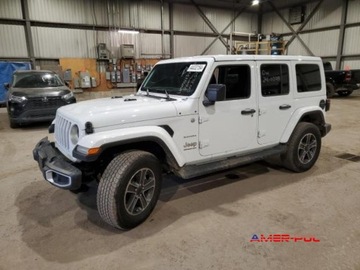 Jeep Wrangler IV 2023 Jeep Wrangler 2023 r., 2,0L SAHARA 2.0 Benzyna 270KM, zdjęcie 2