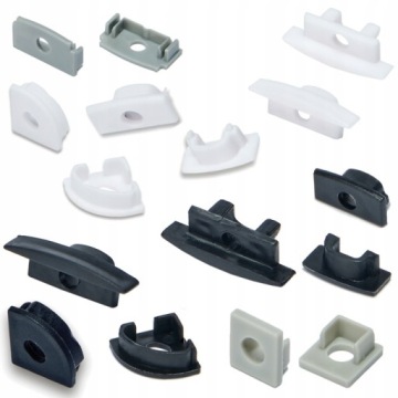 Zaślepka do profilów ALU PCV do LED mix 1szt