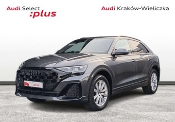 Audi Q8 SUV 3.0 50 TDI 286KM 2024 Audi Q8 Gwarancja 11-2029 Pneumatyka Panorama Czern Radary Matrix 360