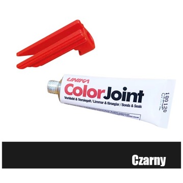 COLORJOINT CZARNY USZCZELNIACZ I KLEJ DO BLATÓW Z APLIKATOREM