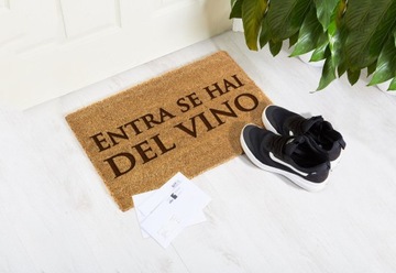 ДВЕРНОЙ КОВРИК Любая надпись, 60х90см.