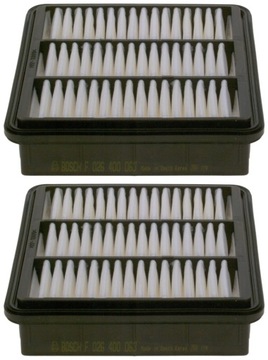 2× BOSCH F 026 400 063 FILTR VZDUCHU