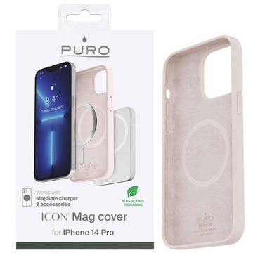 Рюкзаки Puro для Apple iPhone 14 Pro, розовые