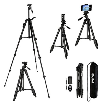 ШТАТИВ BLUETOOTH 120 ФОТОГРАФИЧЕСКИЙ ШТАТИВ ДЛЯ СМАРТФОНА КАМЕРА АЛЮМИНИЕВАЯ КАМЕРА