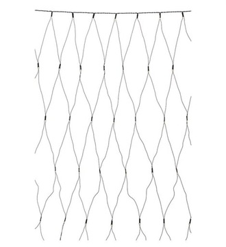 Światełka siatka 2x2m LED 8,4W 160p GARDEN 24