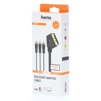 HAMA SCART - 3xCINCH 1,5 м