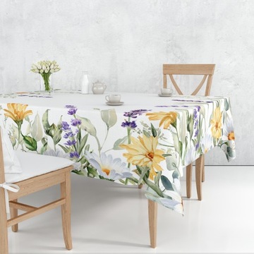 СКАТЕРЬ СТОЙКАЯ К ПЯТЯНИЯМ 140X220 GCM ГЛАДКАЯ МАТОВАЯ ТОЛСТАЯ ДЕКОРАТИВНАЯ