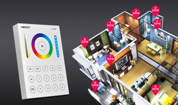 Панель 8 - Milight RGB RGBW RGB+CCT B8 Зона