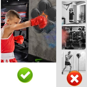 ТРЕНИРОВОЧНЫЙ БОКСЕРСКИЙ ЩИТ МУЗЫКАЛЬНЫЙ БОКСЕРСКИЙ МАШИНА BLUETOOTH ДЛЯ НАСТЕННОГО КОМПЛЕКТА