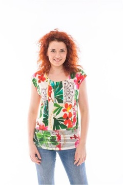 DESIGUAL- SUPER BLUZKA TS SALOME S C