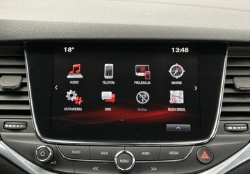 Opel Astra K Hatchback 5d 1.4 Turbo 150KM 2018 Opel Astra Dynamic, Tempomat, GPS, Kamera, Podgrzewane fotele i kierownica, zdjęcie 28