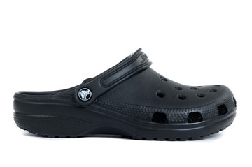 Черные шлепанцы Crocs Classic
