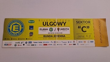 ELANA TORUŃ - JAROTA JAROCIN 10-09-2017
