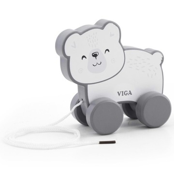 ДЕРЕВЯННЫЙ ПОЛЯРНЫЙ МЕДВЕДЬ, ЧТОБЫ ТЯНУТЬ VIGA PolarB