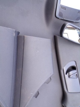 ОТДЕЛКА ПОТОЛКА ЧЕРНАЯ S LINE AUDI A4 B8 СЕДАН