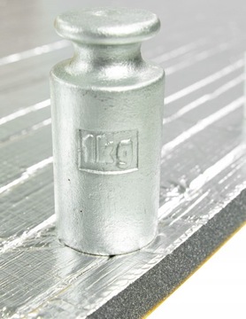 ПЕННЫЙ ЗВУКОВОЙ МАТ АЛЮМИНИЕВЫЙ КЛЕЕВОЙ РУЛОН 20 ММ