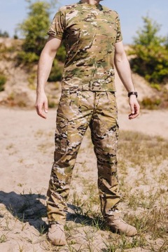 Spodnie multicam wojskowe MORO Rip-stop r. M