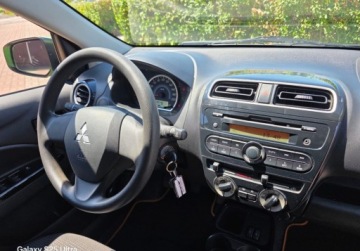 Mitsubishi Space Star Hatchback 5d 1.2 80KM 2014 Mitsubishi Space Star Bezwypadkowy.Oryginal.Piekny 1.2 Benzyna 80KM, zdjęcie 15