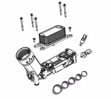 ПРОКЛАДКА ОСНОВАНИЯ ФИЛЬТРА 3.6 JEEP CHRYSLER 14-20