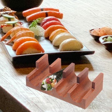 ЯПОНСКИЙ ДЕРЖАТЕЛЬ ДЛЯ СУШИ РОЛЛОВ ДЕРЕВЯННЫЙ РУЧНОЙ СУШИ РОЛЛ