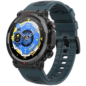 Smartwatch Męski Hagen HC65.14.537 czarny pasek