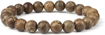 6/8/10 / 12mm M??czy?ni Bransoletka Vintage Oryginalne drewniane