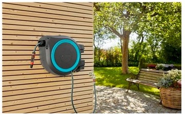 Катушка Gardena RollUp M/L настенная, шланг 25м 13мм